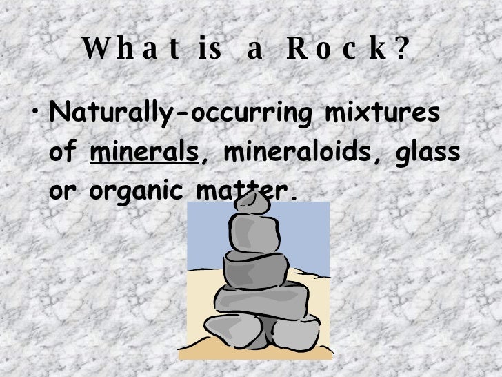 Rocks