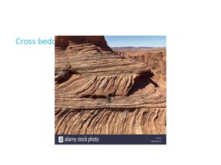 Cross bedding
 
