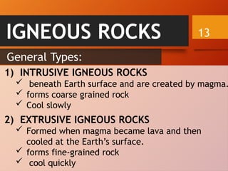 13 Rocks classification of rocks_grade 11 earth and life sci.pptx