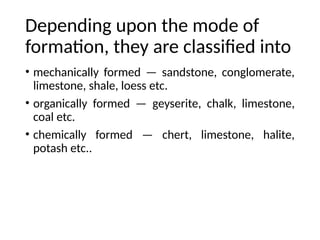 Shale Loess Rocks and rock types or classification.pptx