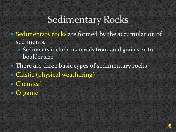 Rocks Powerpoint For Tech With Sound