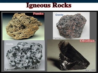 Granite
Diorite
 