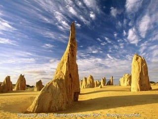 Pinnacles desert - Nambung National Park - Western Australia 