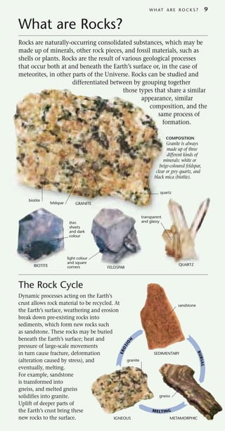 Rocks and minerals | PDF