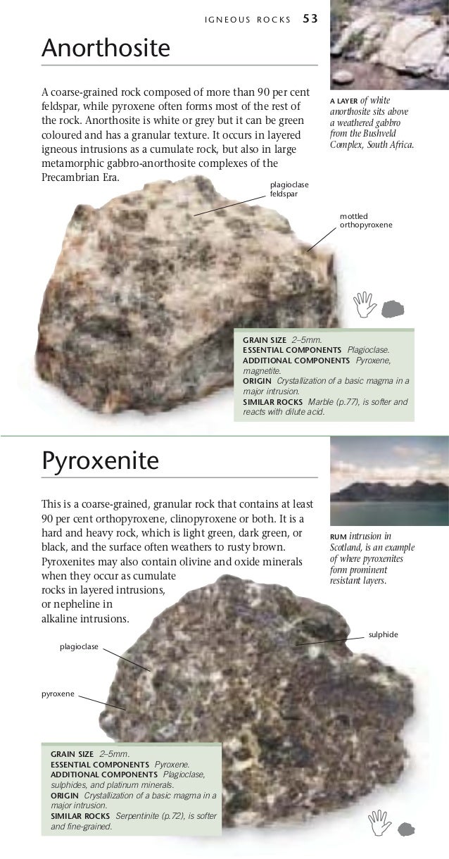 rocks and minerals marble grain size
