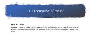 Rocks and Minerals .pptx for environmental management | PPTX