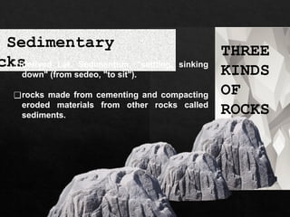 3 Callom Rocks earth and spaces ROCKS AND MINERALS.pptx