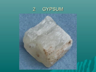 22 GYPSUMGYPSUM
 