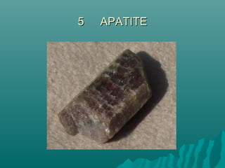 55 APATITEAPATITE
 