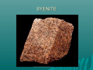 SYENITESYENITE
 