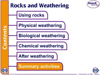 30 of 42 © Boardworks Ltd 2008 
 