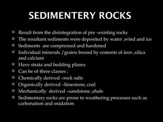 Prone Rocks rocks and weathering (Geomorphology )2.pptx