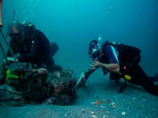 The rock of Earth’s crust forms
mountains, hills, valleys, beaches, and
the ocean ﬂoor.
When studying a rock sample,
geologists observe the rock’s mineral
composition, color, and texture.
 