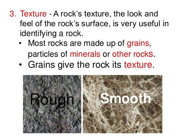 Classifying Rocks