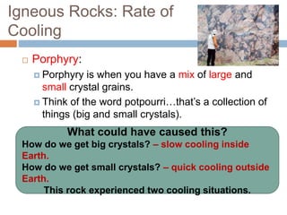 Rocks - Igneous | PPTX