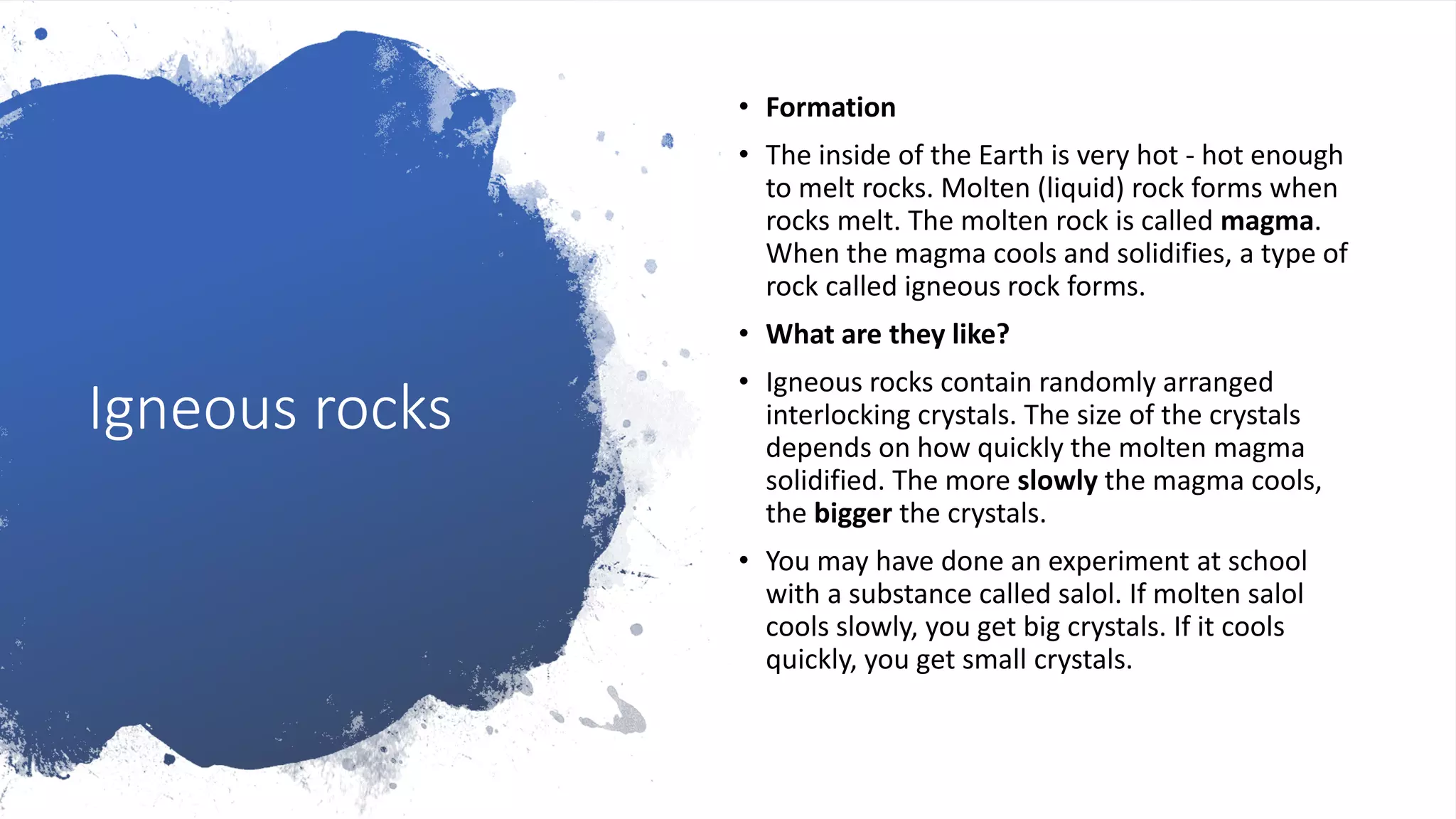 Rocks minerals and their exploitation (1) | PPTX