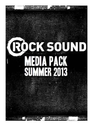 Rock sound media pack 2016