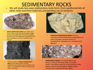 Sedimentary Rocks Only ROCKS pdf.pdf