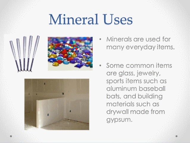 Rocks, soils and minerals 1