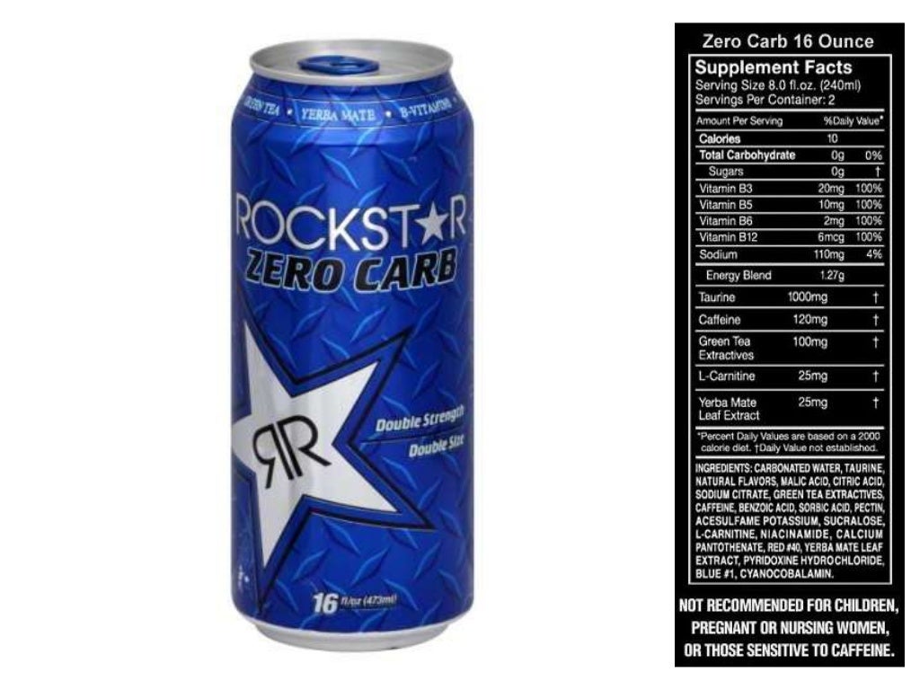 Rockstar zero carb