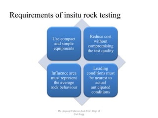 Interface Testing Rocks Rock testing | PDF