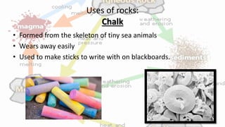 Rock uses PPT