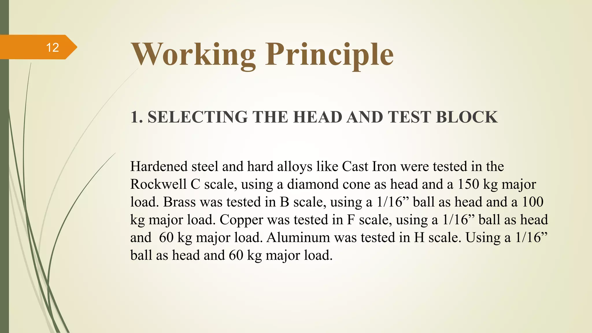 Rockwell hardness test PPT