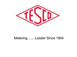 Metering........Leader Since 1904
 