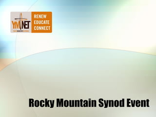 Rocky Mountain Synod Event 