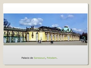 Palacio de  Sanssouci ,  Potsdam . 