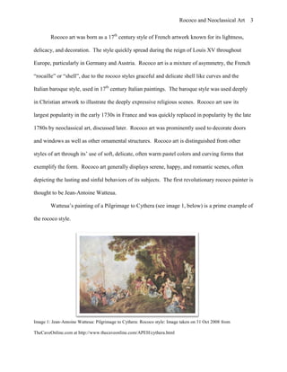Rococo and neo_classical_art_-_schwappach | PDF | Modern Art | Fine Art