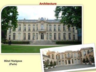 Architecture
Hôtel Matignon
(Paris)
 