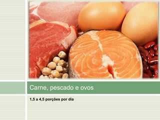 3 a 5 porções por diaHortículas