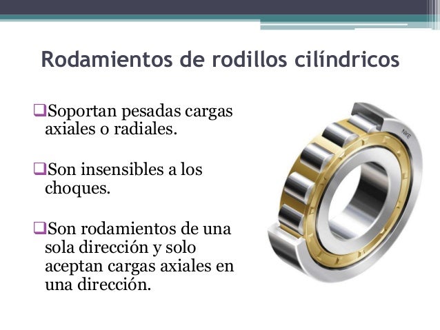 Rodamientos trabajo