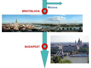 BRATISLAVA
BUDAPEST
Morava
 