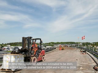 In 2012 the completion date was estimated to be 2021,
in 2014 further pushed back to 2024 and in 2015 to 2028.
 