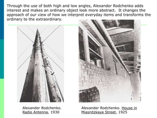 Rodchenko outline | PPTX