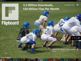 3.5 Million Downloads, 550 Million Flips Per Month