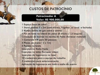 Rodeios 2012 é na COMVITAL