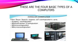 HASHEMI.tech - The four basic types of computers are there