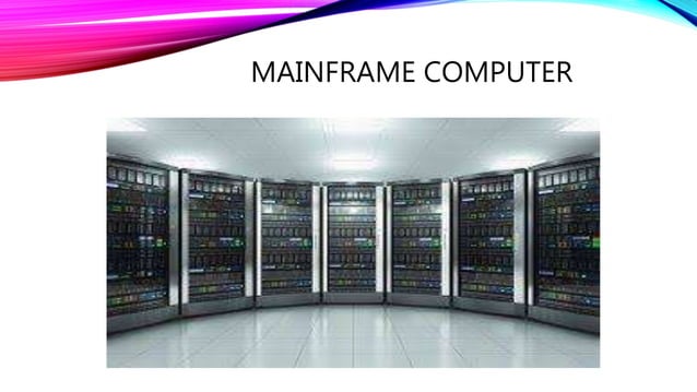THE FOUR BASIC TYPES OF A COMPUTERS
