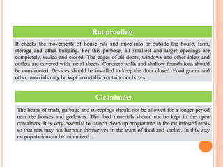 Rodents and their management | PPT