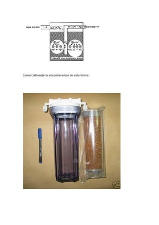 Comercialmente lo encontraremos de esta forma:
 