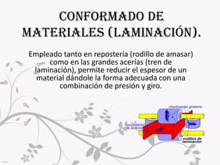 Pasillo rodante. Es una superficie formado por rodillos sobre los que se desliza la carga sin apenas fricción. Es empleado en grandes almacenes, centros de distribución de cargas, cajas de los centros comerciales, cintas transportadoras...
