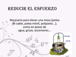 Transmitir un movimiento giratorio entre ejes(Polea, piñón, ruedas de fricción...); como en lavadoras, neveras, bicicletas, motos, motores de automóvil, taladros, tocadiscos... 