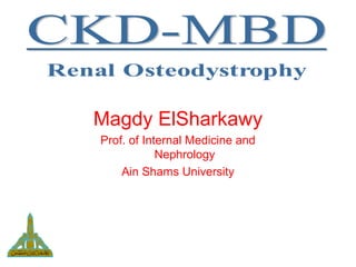 Magdy ElSharkawy
Prof. of Internal Medicine and
Nephrology
Ain Shams University
 