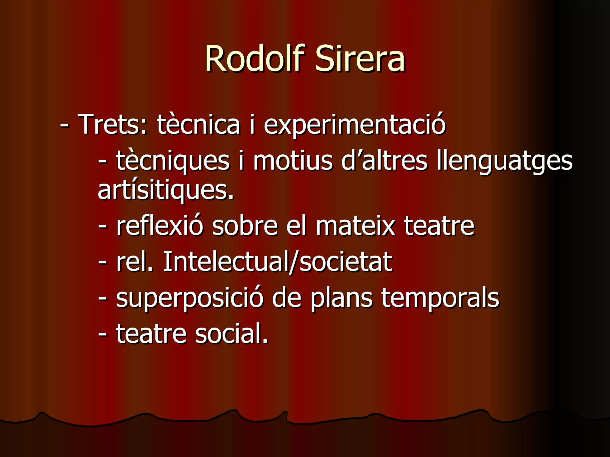 Rodolf Sirera | PPT