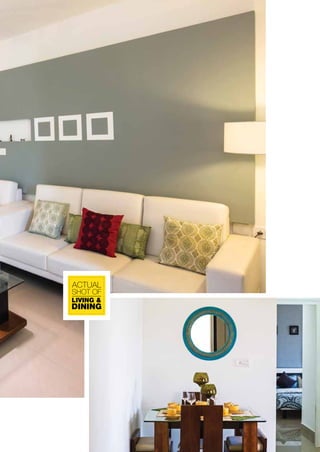 LIVING &
DINING
SHOT OF
ACTUAL
 