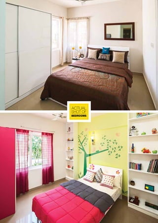 BEDROOMS
SHOT OF
ACTUAL
 
