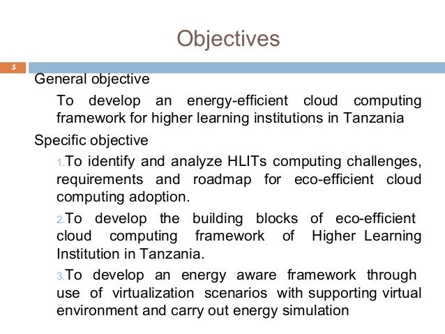 Presentation of Eco-efficient Cloud Computing Framework for Higher Le…